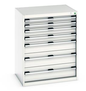 Bott100% extension Drawer units 800 x 650 for Labs and Test facilities Drawer Cabinet 1000 mm high - 7 drawers